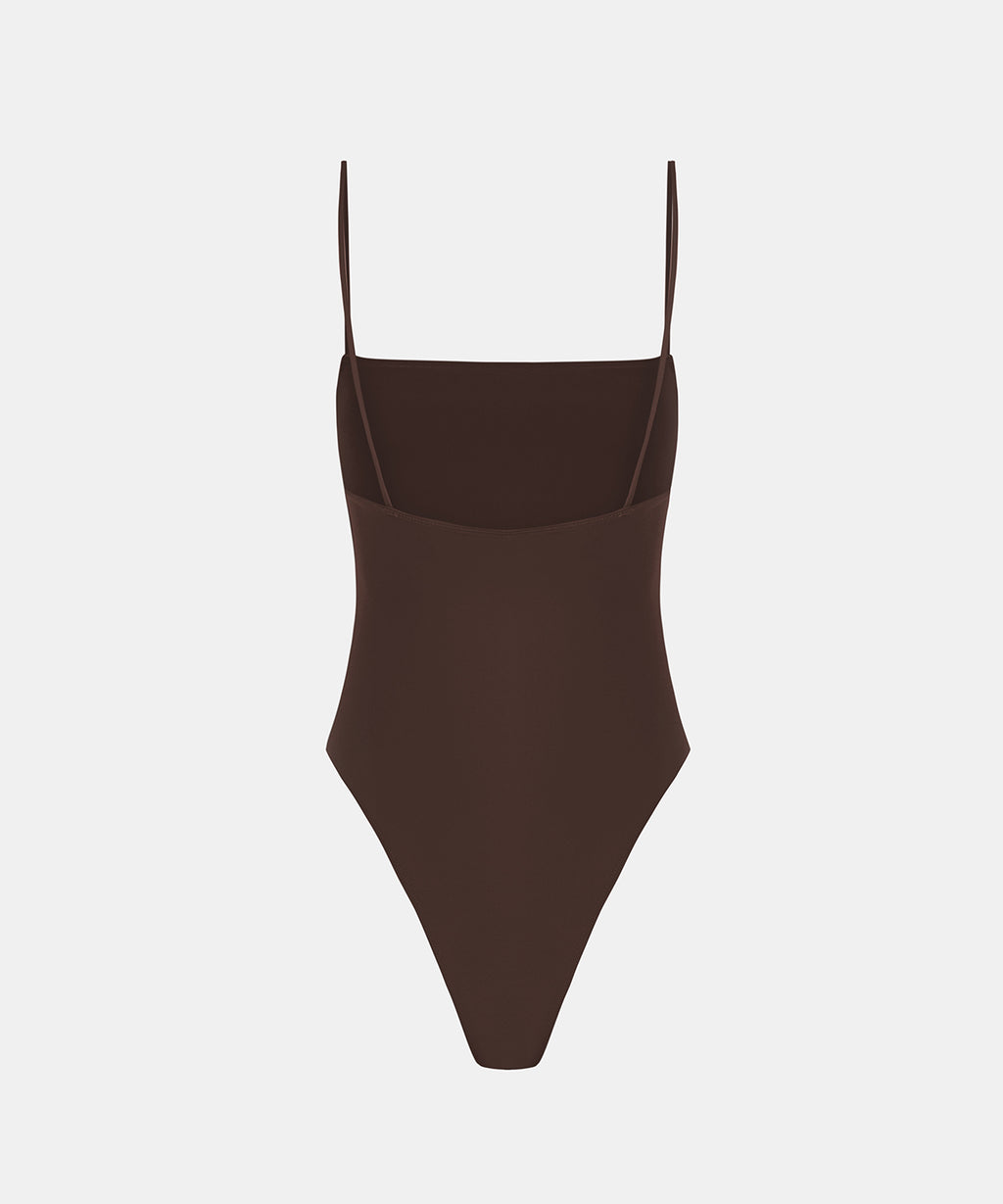 Ayla One Piece in Brown, ÔNNE swimwear