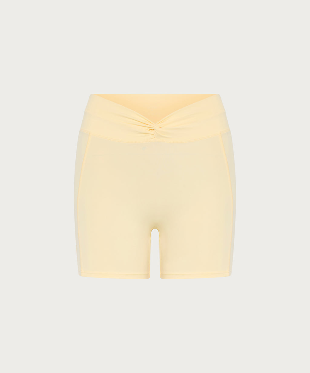 Bali Short in Creamy Yellow, ÔNNE activewear