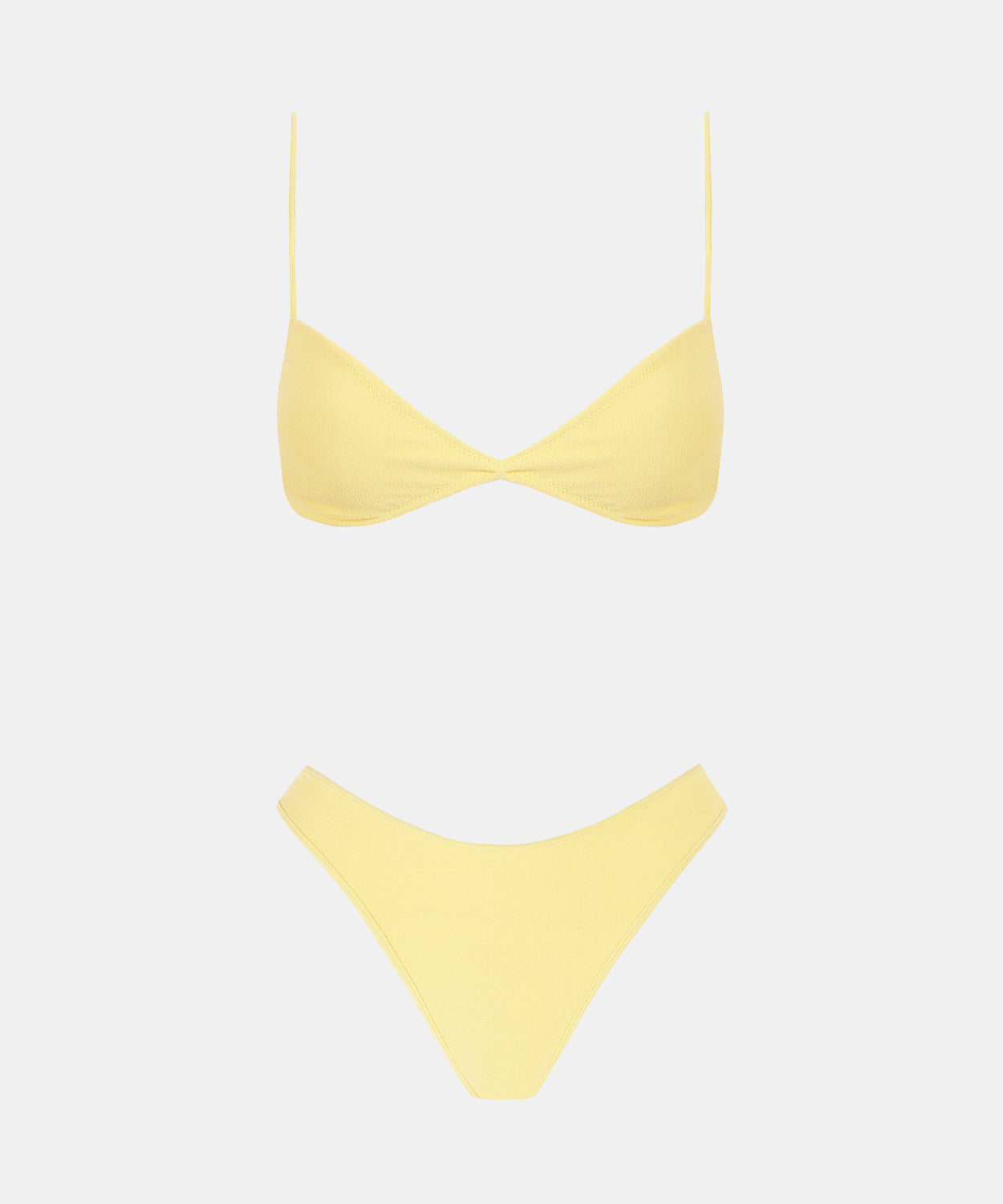 Calilla Top in Light Yellow, ÔNNE swimwear