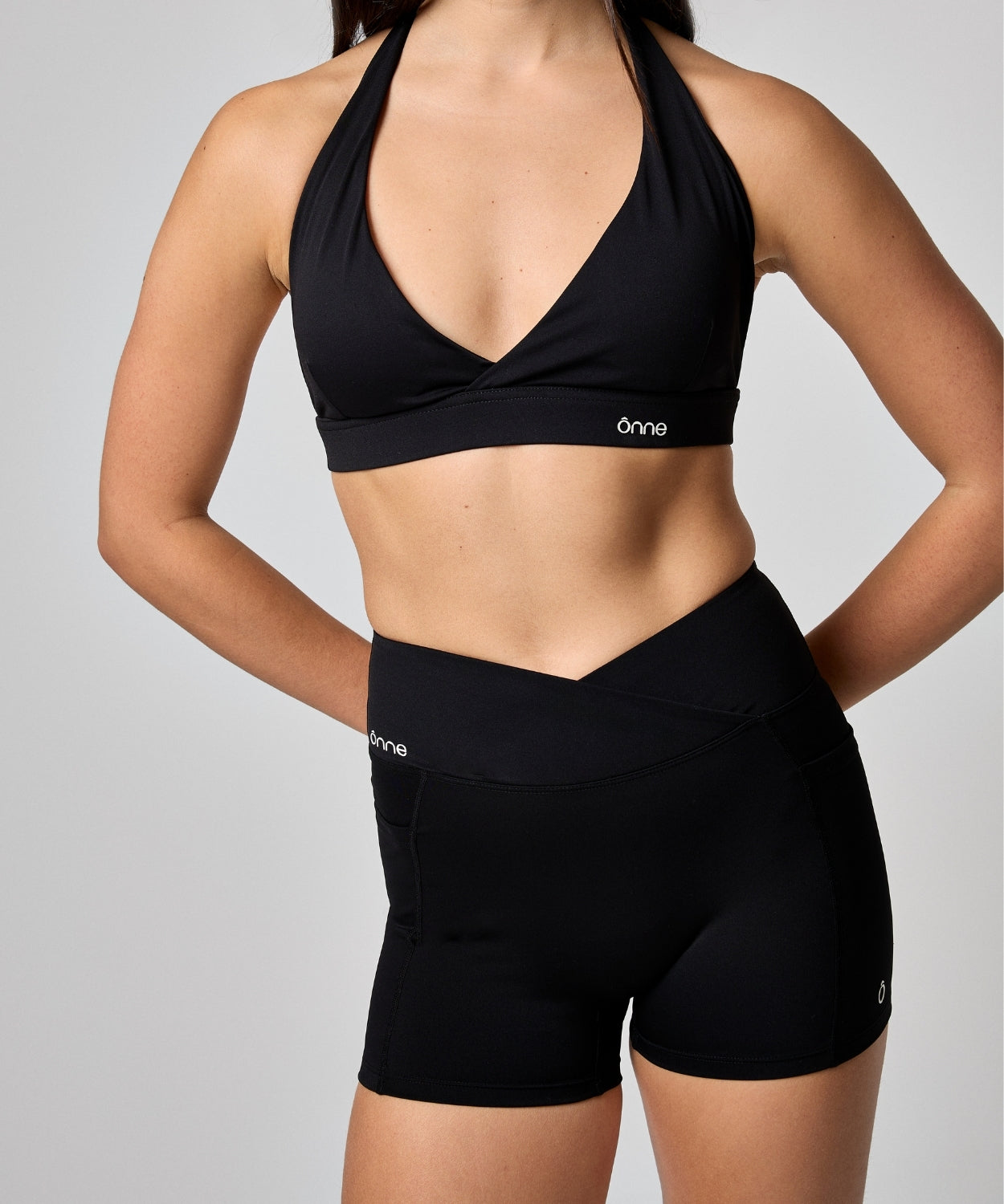 Elia Short in Black, ÔNNE activewear