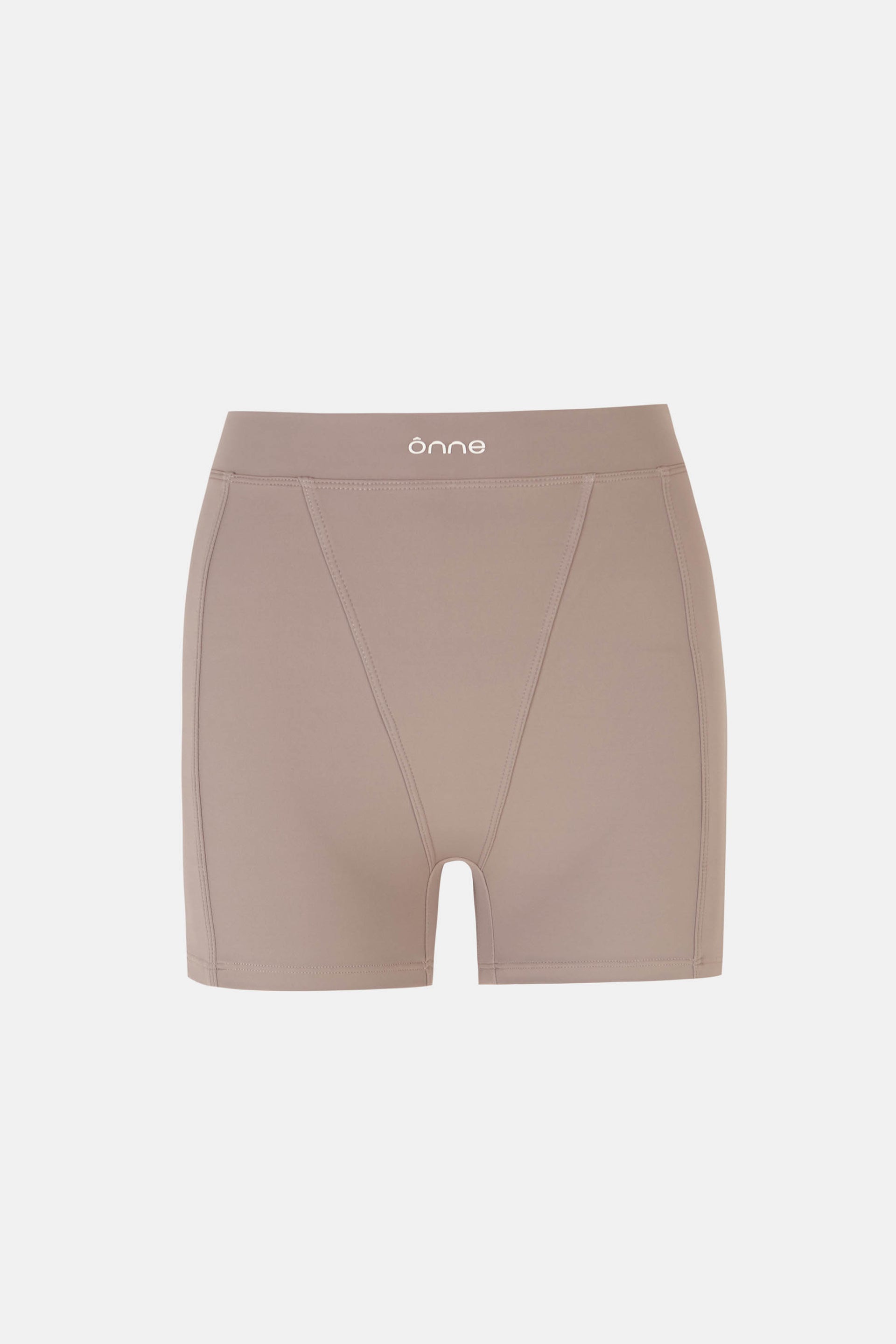 Cinder Shorts in Camel Gray, ÔNNE activewear