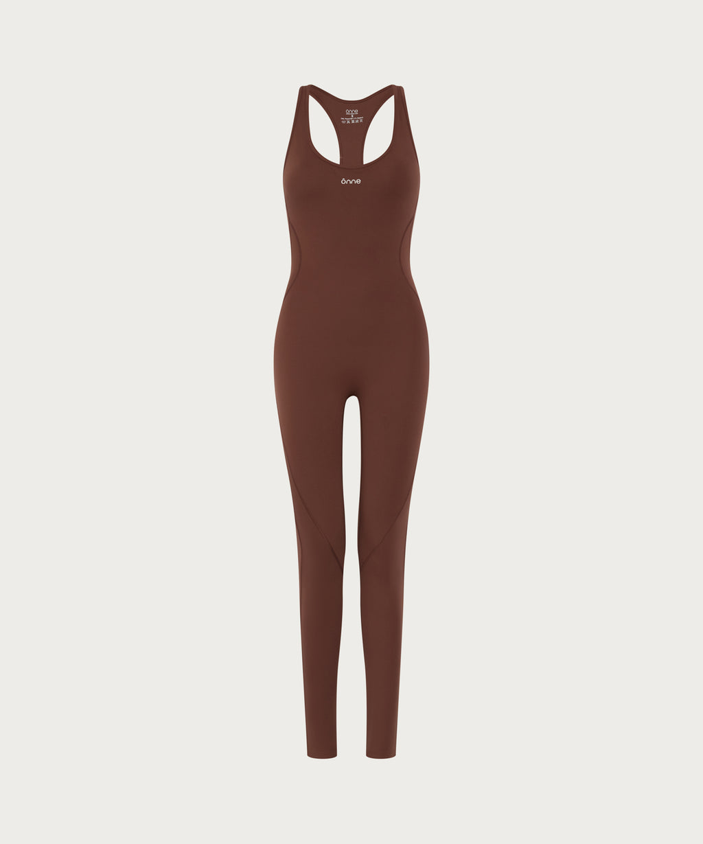 Gigi Jumpsuit in Brown