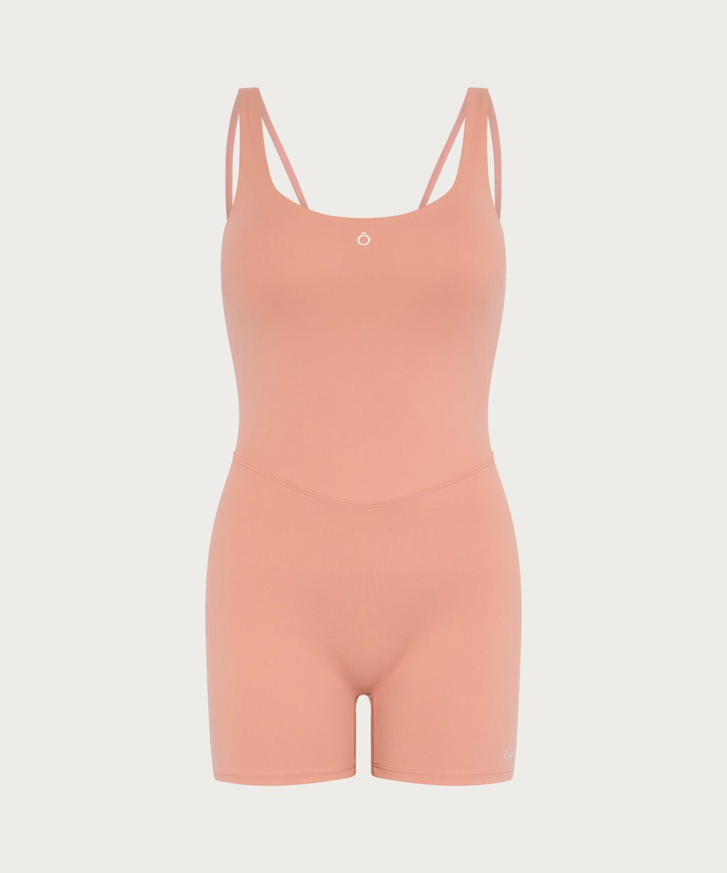 Lane Jumpsuit in Grapefruit Pink, ÔNNE activewear