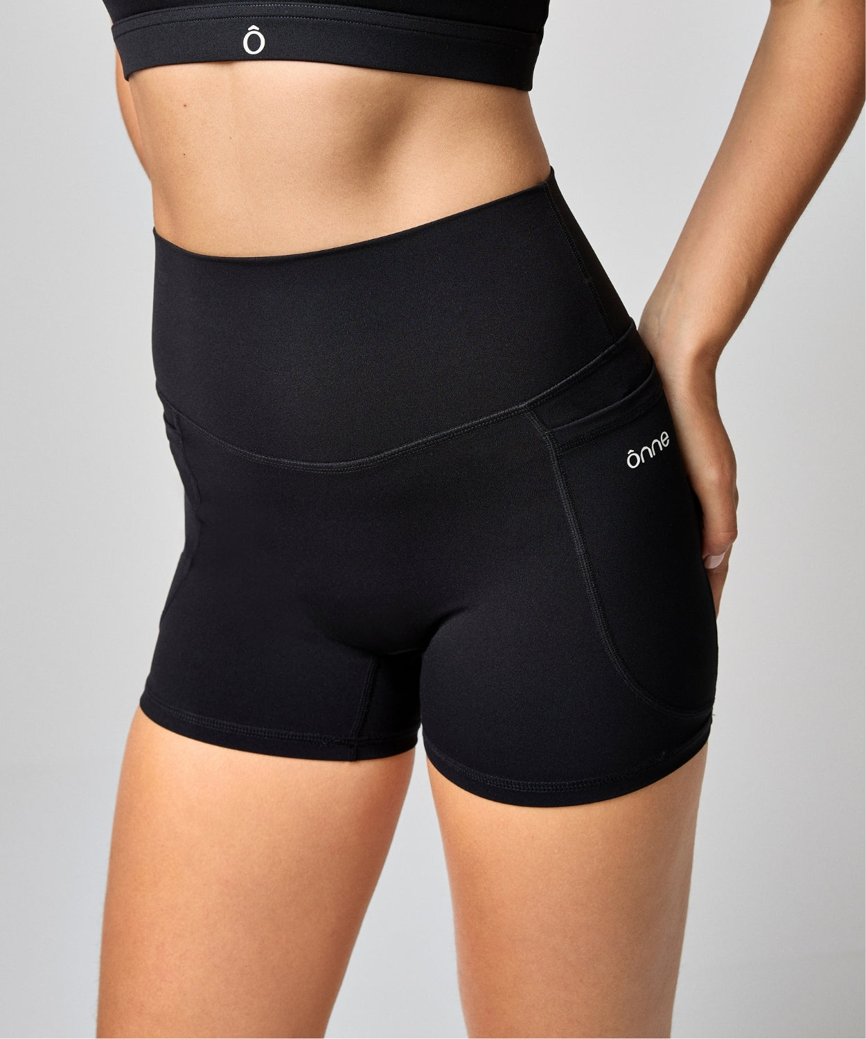 Maia Short in Black, ÔNNE activewear