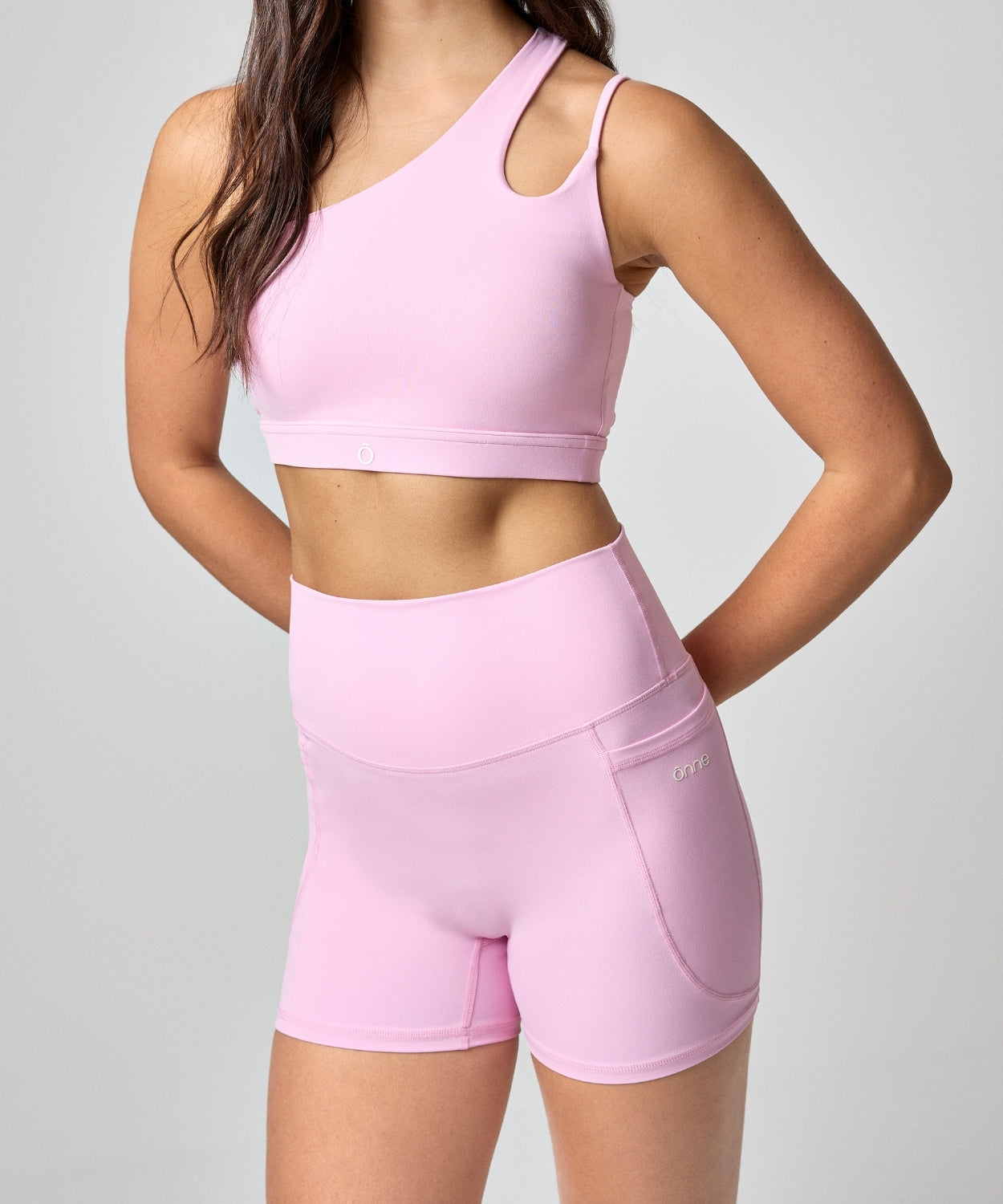 Maia Short in Cherry Pink, ÔNNE activewear