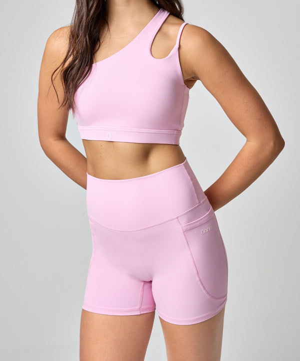 Maia Short in Cherry Pink, ÔNNE activewear