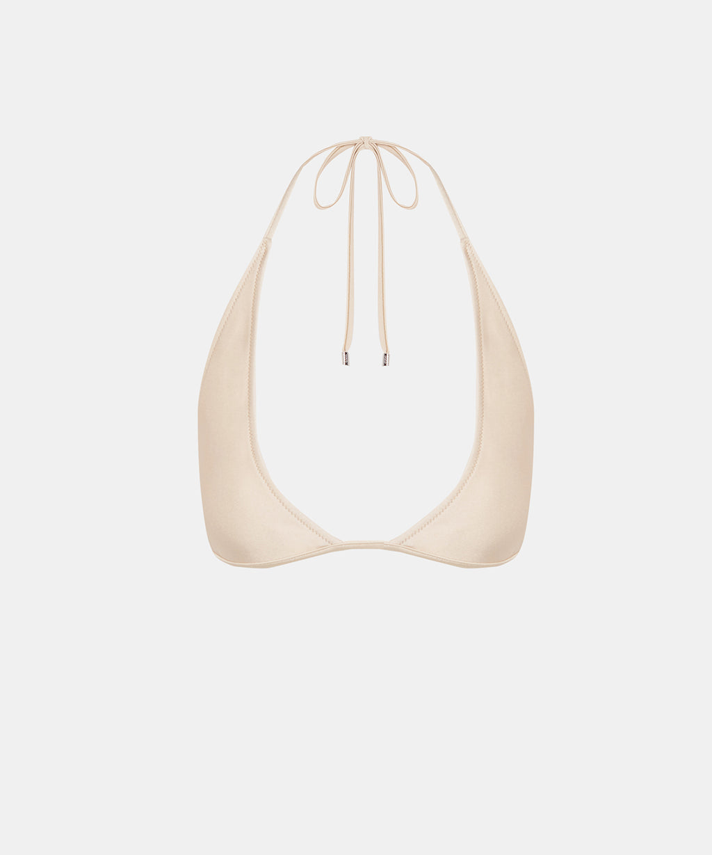 Maslin Top in Beige, ÔNNE swimwear