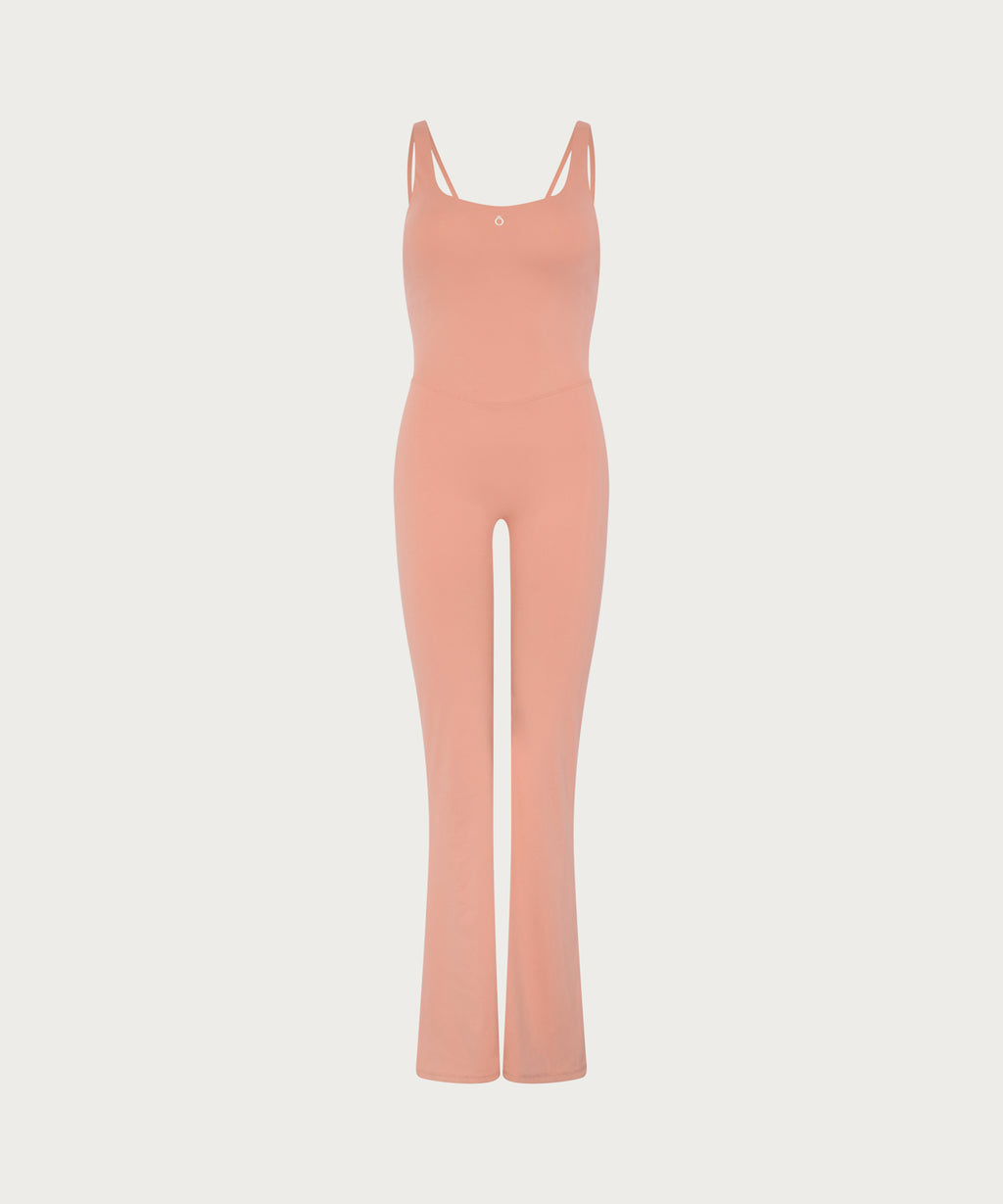 Nali Jumpsuit in Grapefruit Pink