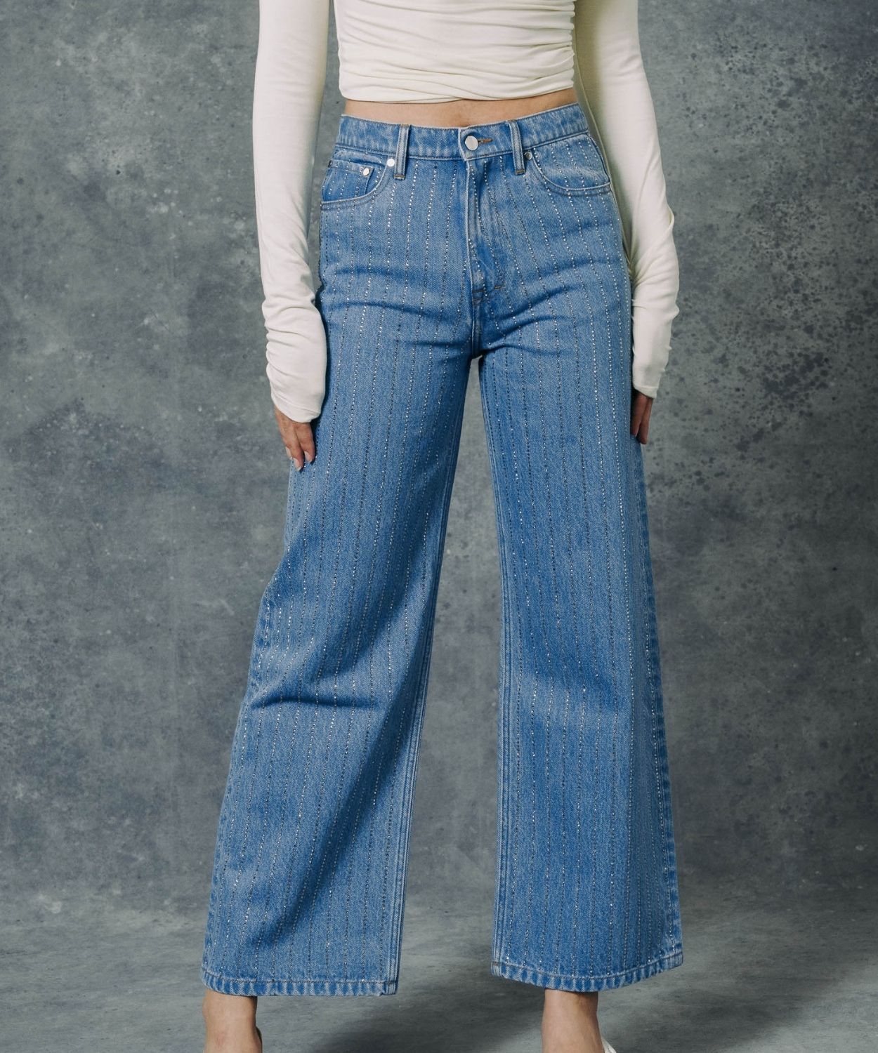 The Striped Crystal Jean