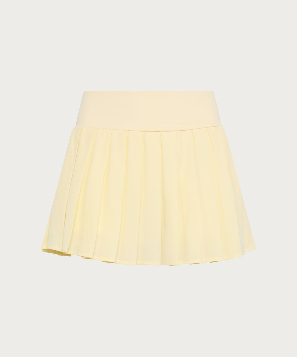 Velina Skirt in Creamy Yellow
