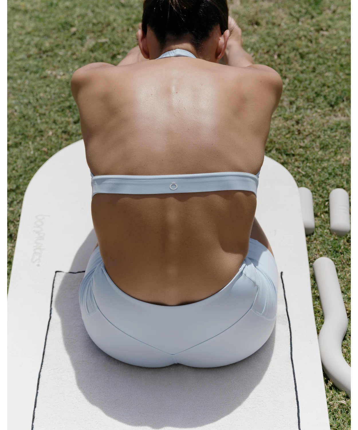 Zena Top in Water Blue, ÔNNE activewear