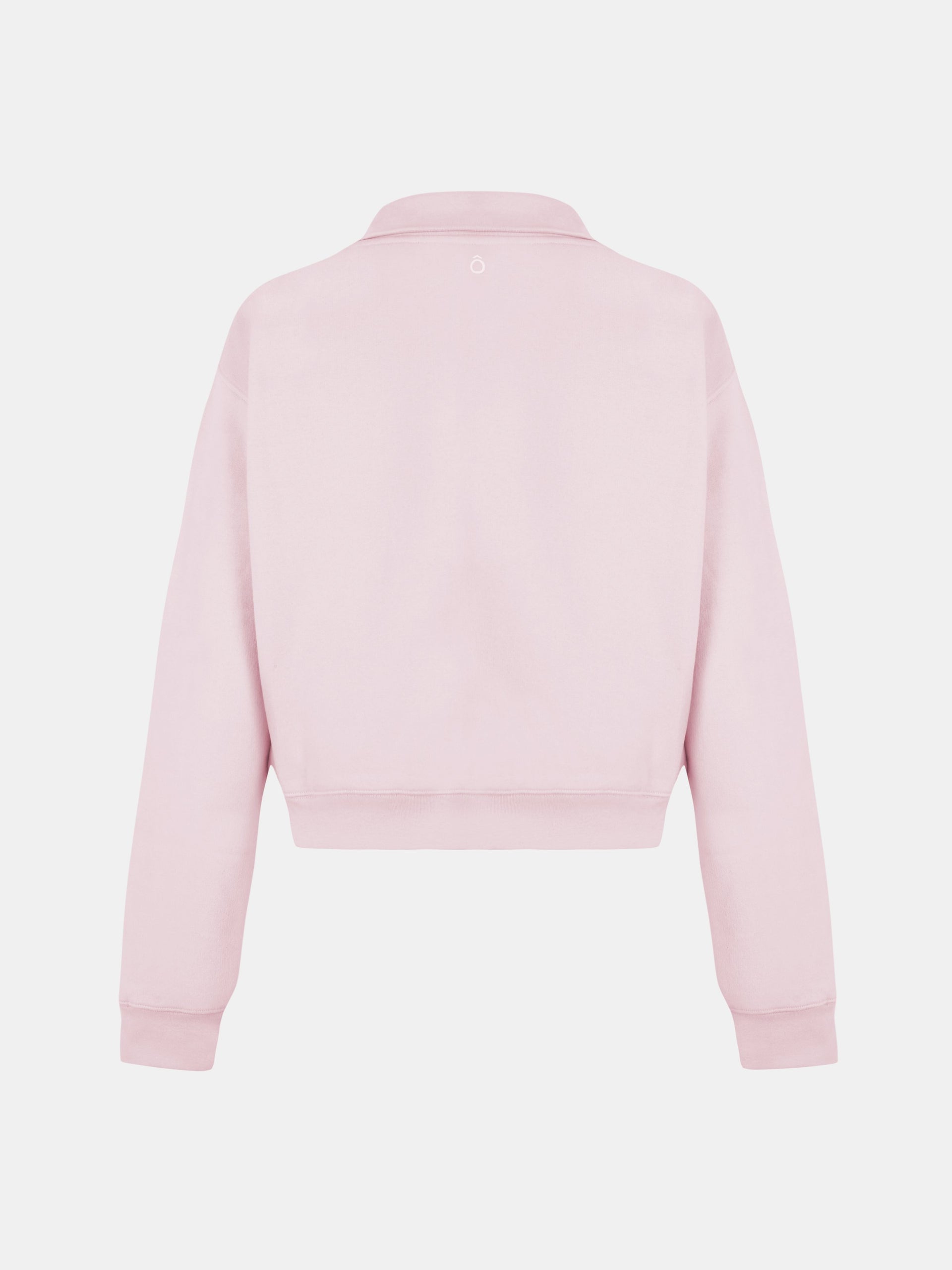 Alma Jacket in Light Pink, silhouette, back, ÔNNE activewear