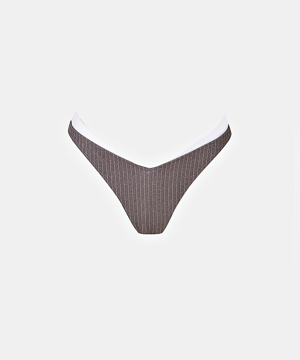 Bacau Bottom in Grey White, ÔNNE swimwear