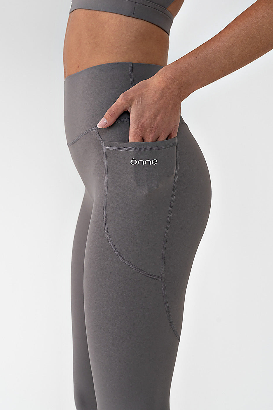 Bark Leggings in Ultimate Gray, ÔNNE activewear