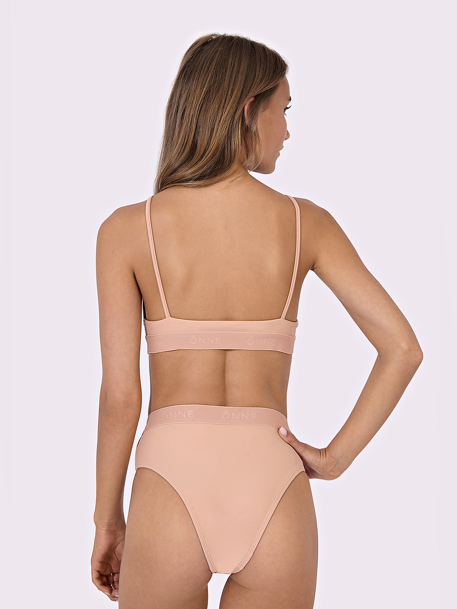 Beonne Top Plain in Nude, ÔNNE swimwear
