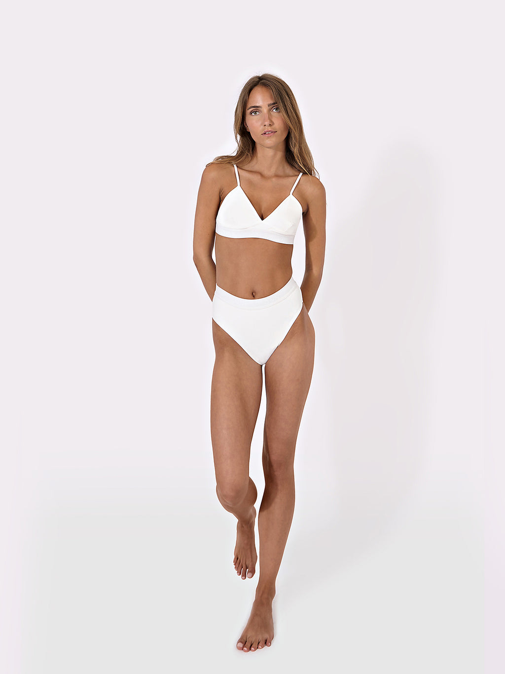 Beonne Top Plain in White, ÔNNE swimwear