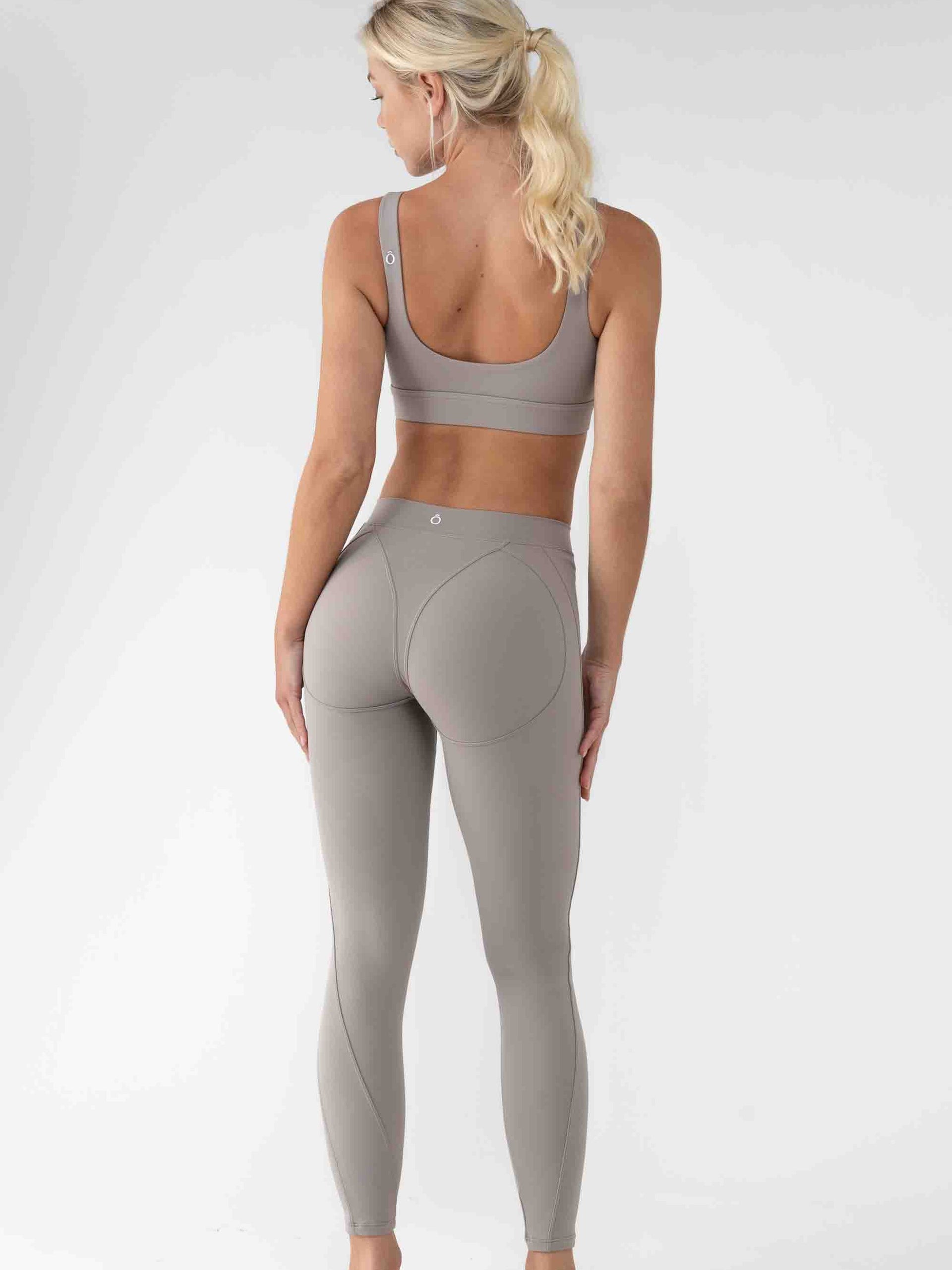 Lowen Leggings in Camel Gray, ÔNNE activewear