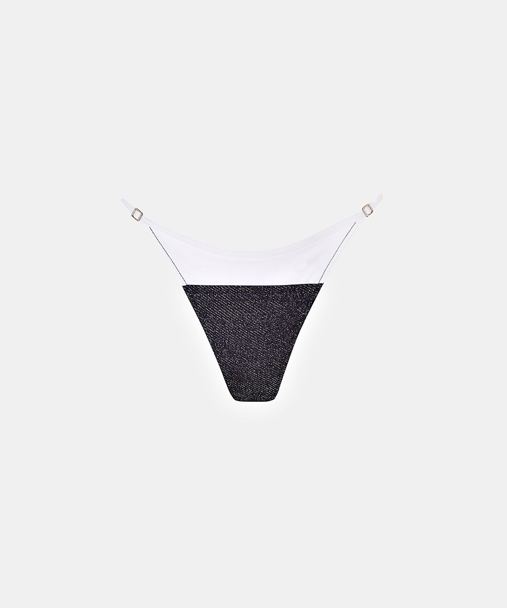 Coral Bottom in Blue White, ÔNNE swimwear