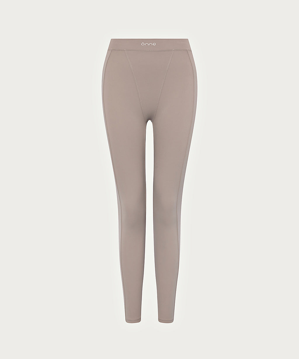 Lowen Leggings in Camel Gray, ÔNNE activewear