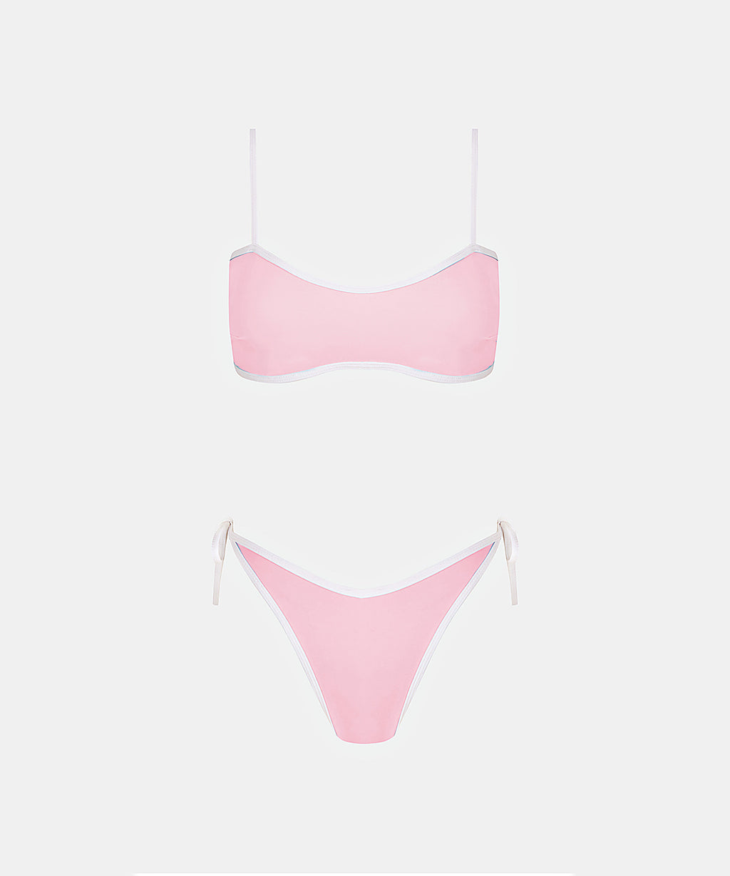 Luna Top in Pink, ÔNNE swimwear