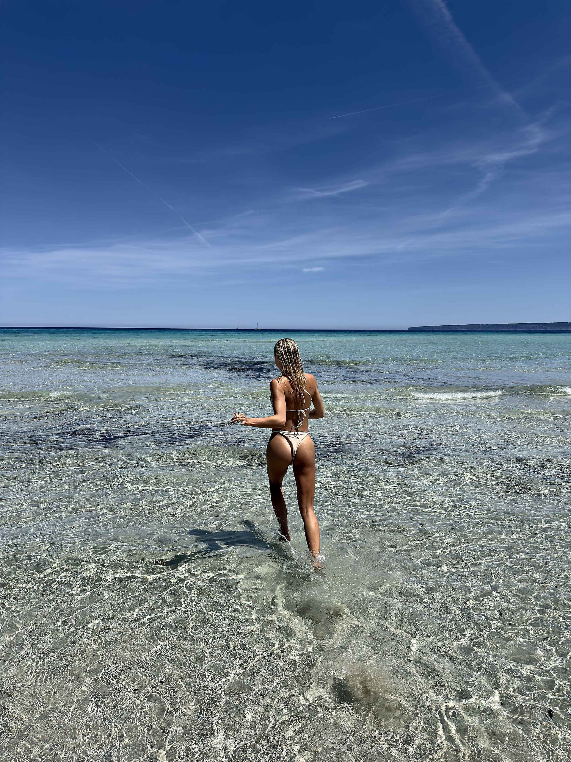 Maslin Bottom in Beige, view 15, ÔNNE swimwear