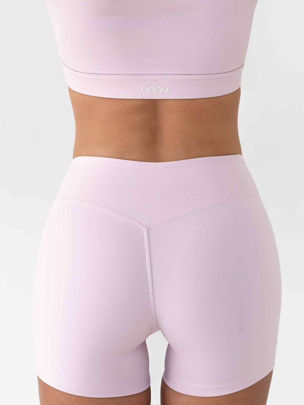 Race Shorts in Peach Pink, ÔNNE activewear