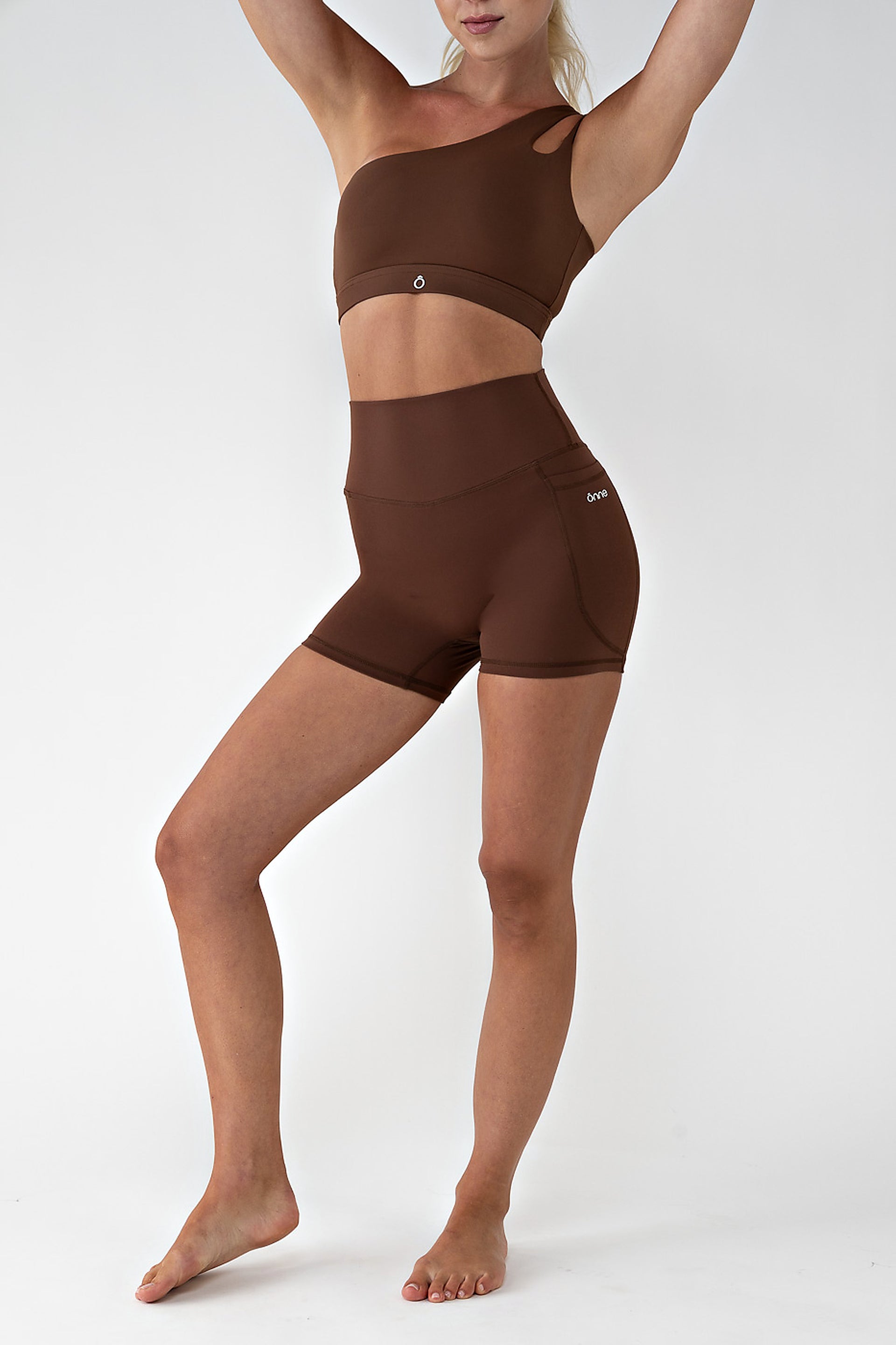 Nora Top in Birch Brown, ÔNNE activewear