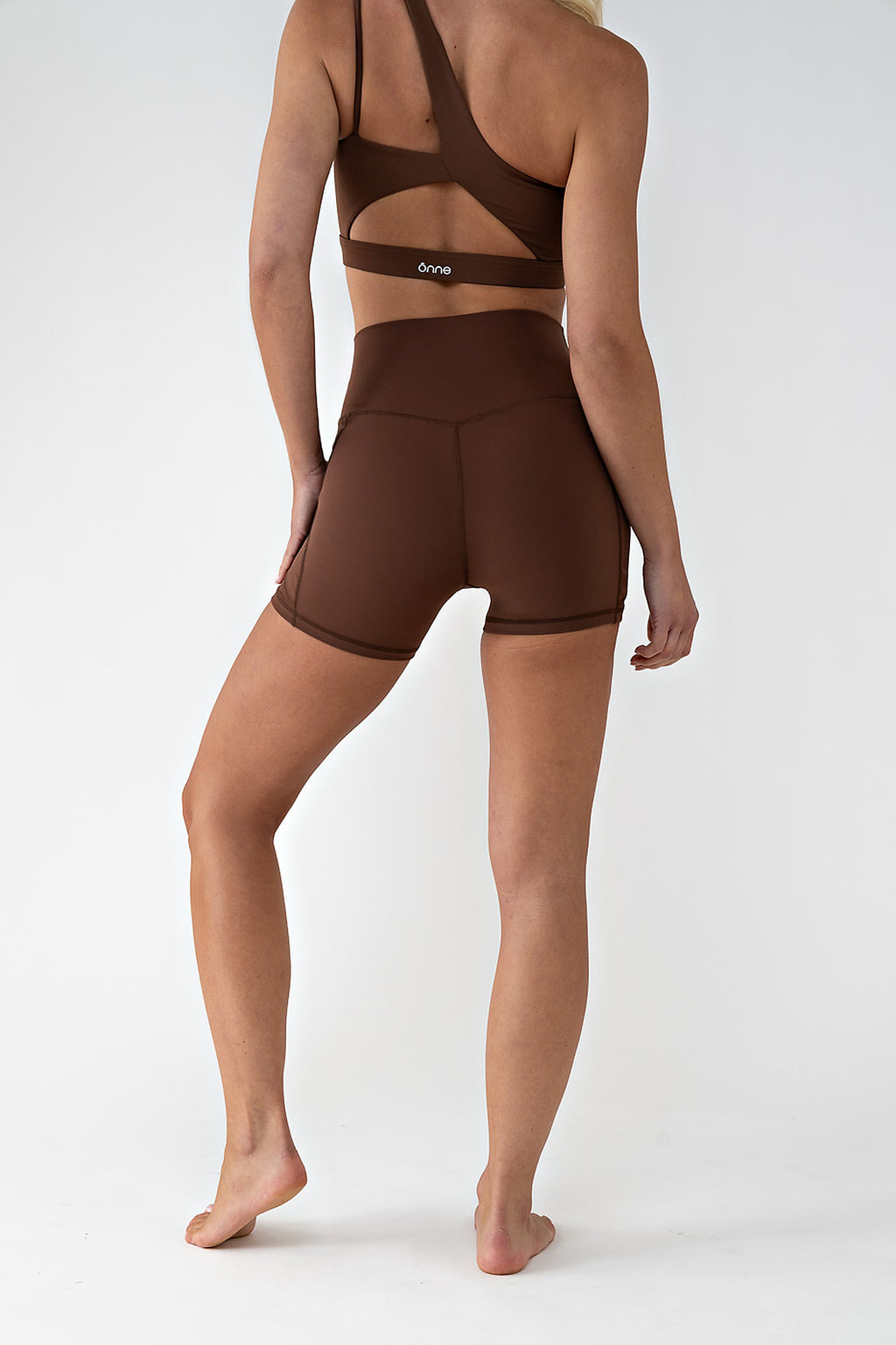 Maia Short in Birch Brown, ÔNNE activewear
