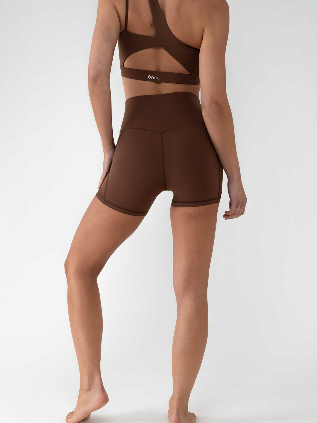 Nora Top in Birch Brown, ÔNNE activewear