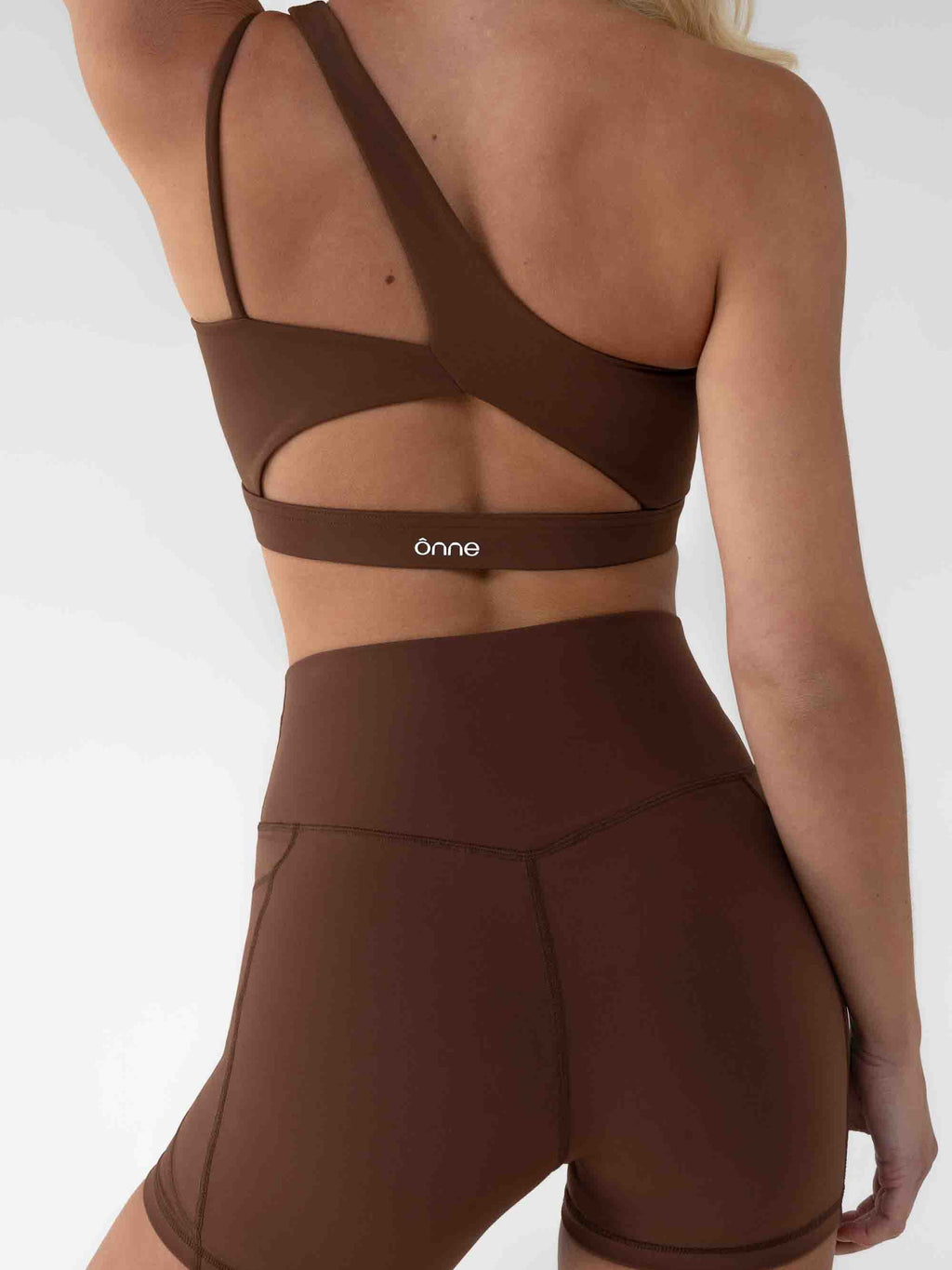 Nora Top in Birch Brown, ÔNNE activewear