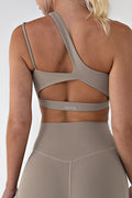 Nora Top in Sand Brown, ÔNNE activewear