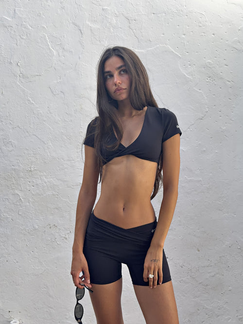 Solene Shorts in Black, ÔNNE activewear