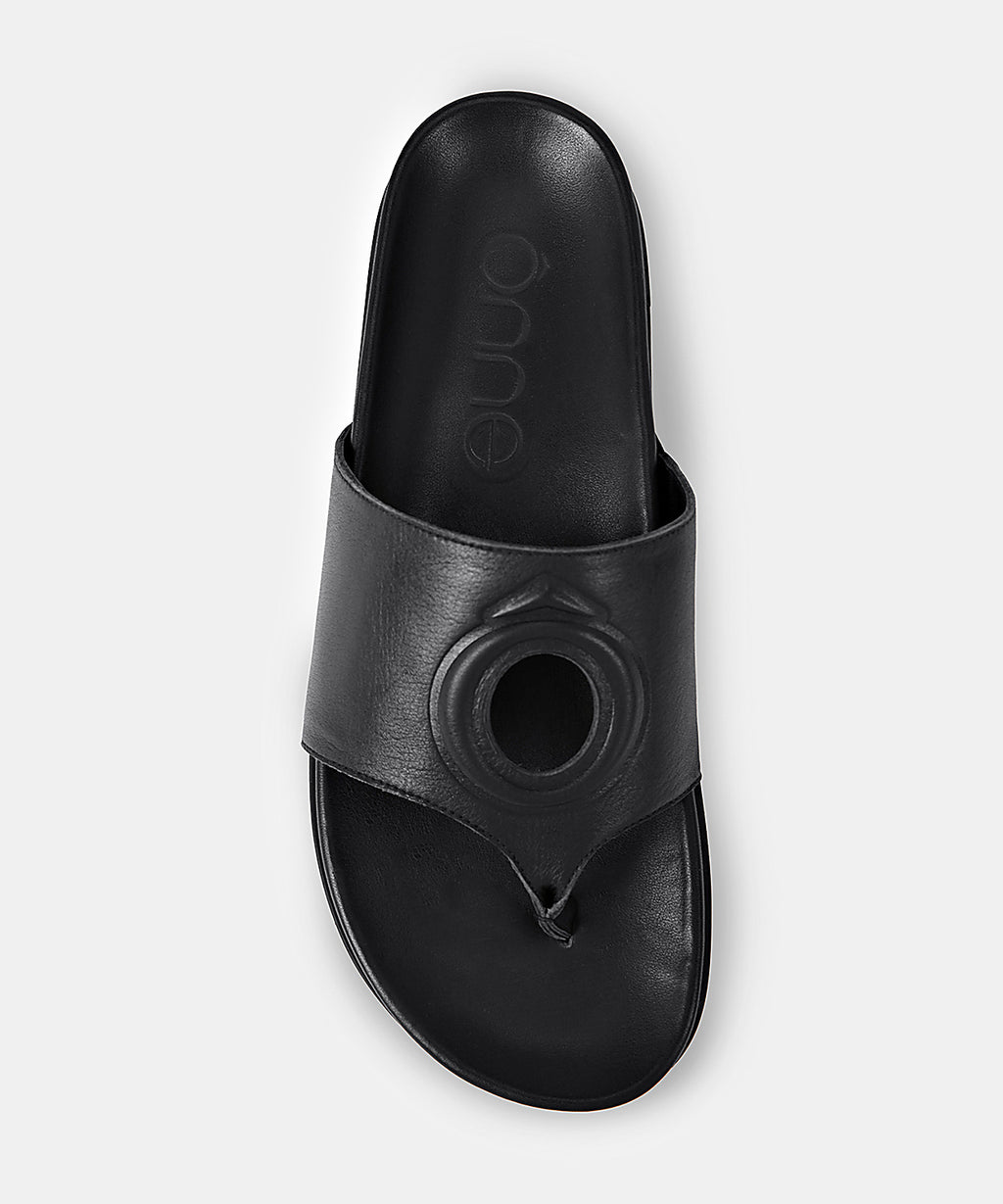 Vela Sandals in Black, ÔNNE swimwear