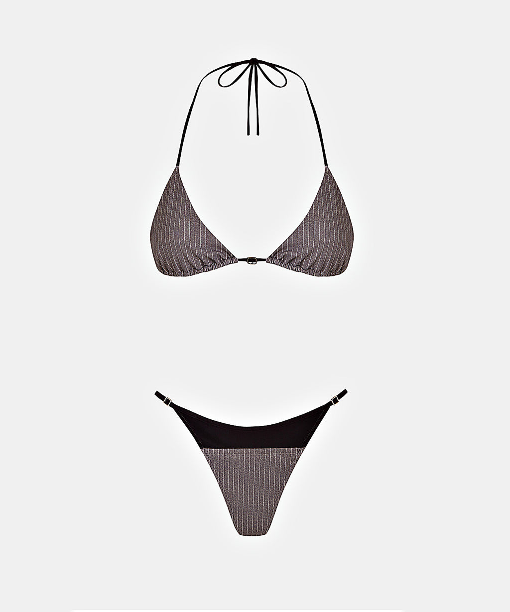 Zoan Bottom in Grey Black, ÔNNE swimwear