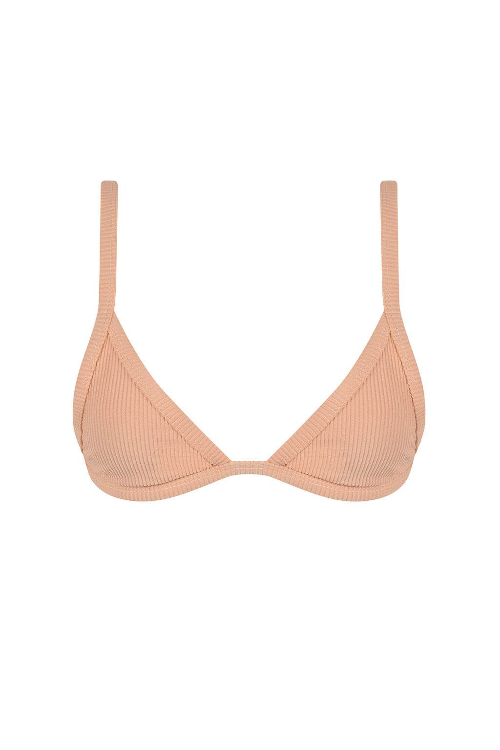 Palmyra Top Rib in Nude, ÔNNE swimwear