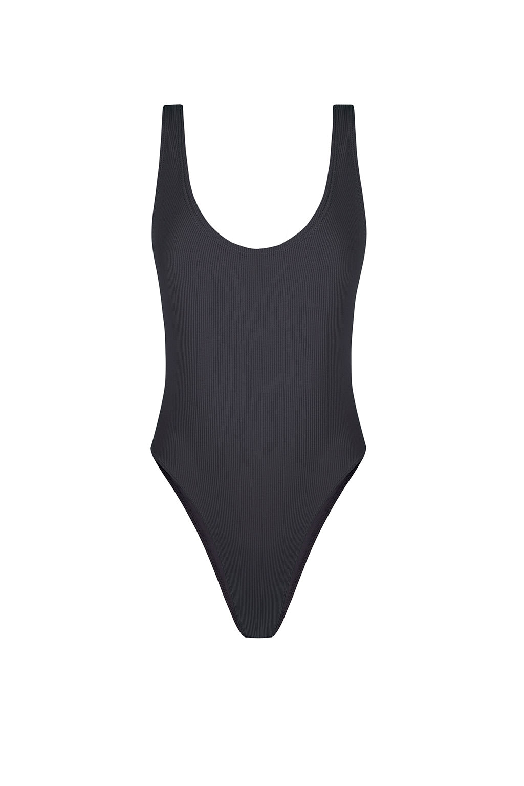 Phoenix One piece Rib in Black, ÔNNE swimwear