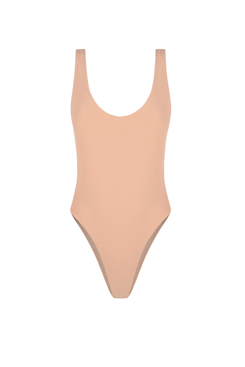 Phoenix One piece Rib in Nude, ÔNNE swimwear